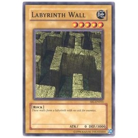 Yu-Gi-Oh! - Labyrinth Wall (SRL-EN055) - Spell Ruler - Unlimited Edition - Common