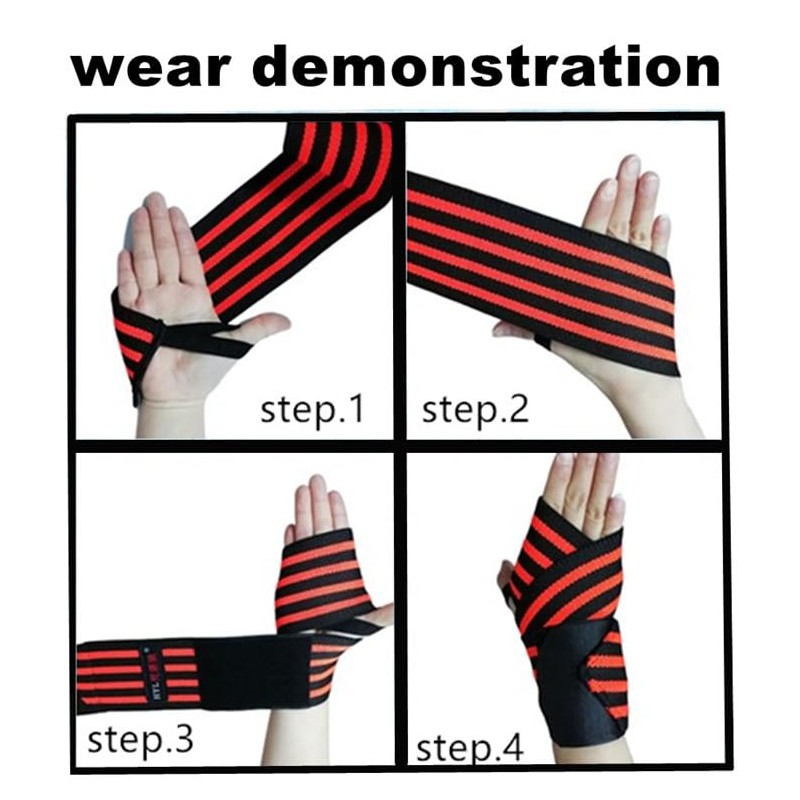 Crossfit Wrist Wraps (Blue)