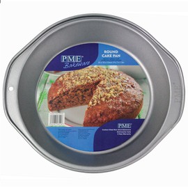 PME Carbon Steel Non-Stick Round Pan 8 x 1.3-Inch Deep