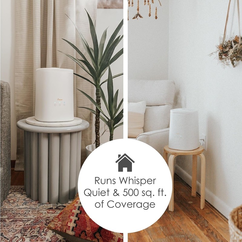 Crane Top Fill Ultrasonic Cool Mist Humidifier for Bedroom and