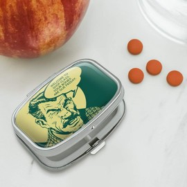 Welcome to Shop Class Bongs Due Friday Funny Humor Rectangle Pill Case Trinket Gift Box