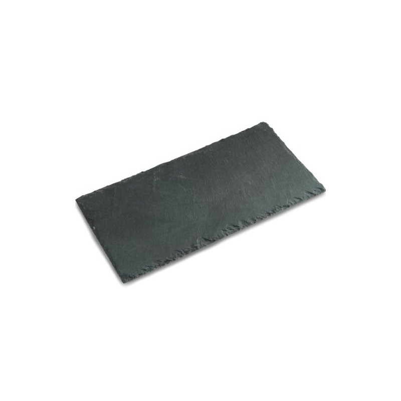 bar@drinkstuff Small Rectangular Slate Platter 25 x 13cm | Slate