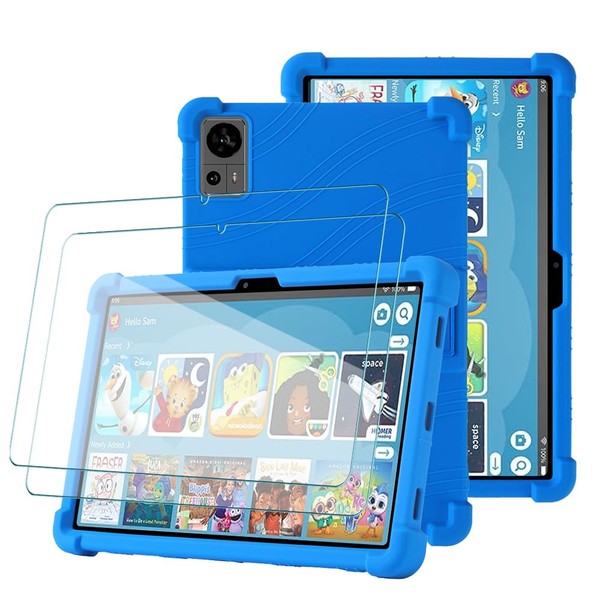Compatible for TECLAST T60 Tablet Case Shockproof Soft Silicone Lightweight