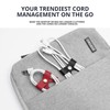 SenseAGE 5 Pack Cord Organizer, Bow Cord Keeper, Cable Organizer