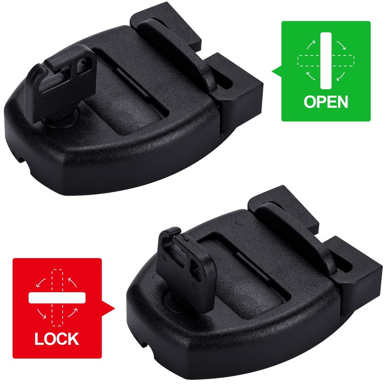 OIIKI 2 Sets Spa Hot Tub Cover Clips, Spa Cover