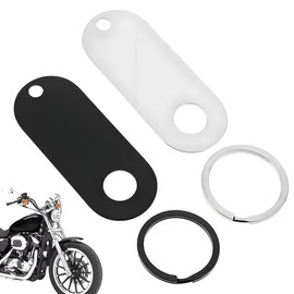 CHENNAN Pack of 2 Stainless Steel Motorcycle Bell Holder Motorcycle Bell Hanger Holder Robust and Wear Resistant Motorcycle Accessories Key Ring Fits Any Bell (Black + Steel Grey)