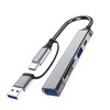 3&1 Bundle Includes 5&1 USB-C, USB 2.0, USB 3.0, Micro-SD,