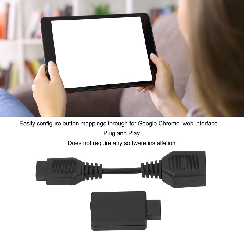 Bluetooth Controller Converter Wireless Game Console Converter Adapter for SEGA