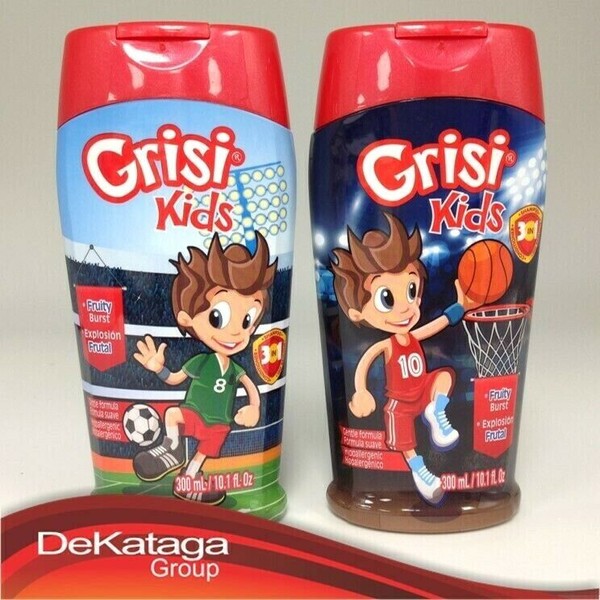 GRISI 2 GRISI KIDS SHAMPOO 3 IN 1 FOR BOYS 300ml 