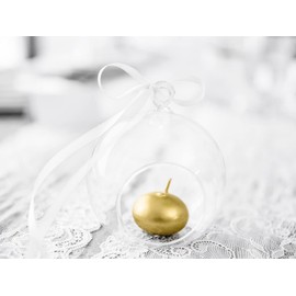 PartyDeco 25m White Satin Ribbon, 6mm Wide, Perfect for Weddings, Crafts, and Gift Wrapping - Elegant Polyester Satin Ribbon Roll