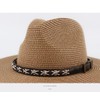 GRNUS Western Hat Band for Men, PU Leather Cowboy Hat