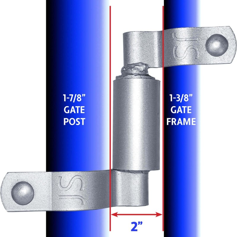 Chain Link Gate Spring Closer for 1-7/8" OD Gate Post