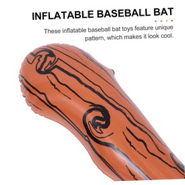 FRCOLOR 1Pc Inflatable Baseball Bat Vibrant Cheering for Parties for Birthday Decorations Fun Inflatable Baseball Bat for Carnival and Sports Matches