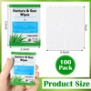 Timgle 100 Pcs Denture Cleaning Wipes Refreshes Gums Deep Cleaning