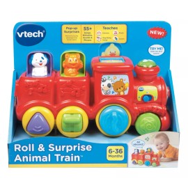 VTech, Roll and Surprise Animal Train, Learning Toy, Train Toy