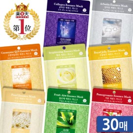 MJ Care 엠제이케어 에센스 마스크팩 30매 [콜라겐] MJ Care Essence Mask Pack 30 Sheets [Collagen]