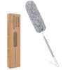 OFFCUP Feather Duster, Extendable Microfiber Duster with 96" Stainless Steel