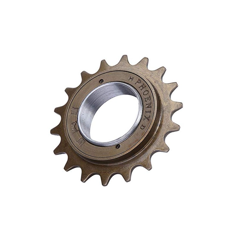 Single Speed Freewheel Sprocket, 18T Bicycle Freewheel Single Speed Sprocket