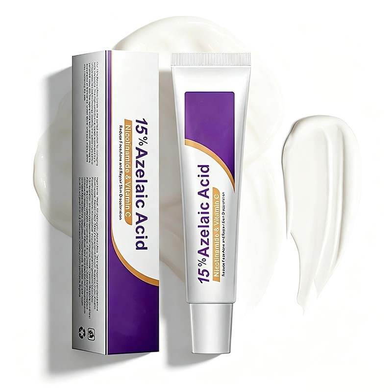Crema Facial con Ácido Azelaico 15, Vitamina C, Niacinamida (1pcs)