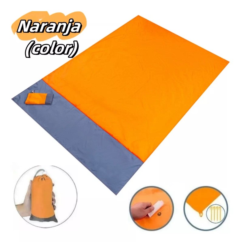 Dolores Alfombra Playa Manta Picnic Impermeable Anti-arena Camping