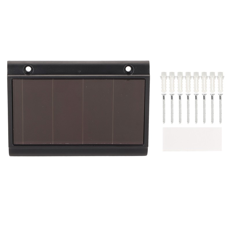 Solar Wall Light Warm Light IP67 Waterproof Multifunctional Eco Friendly