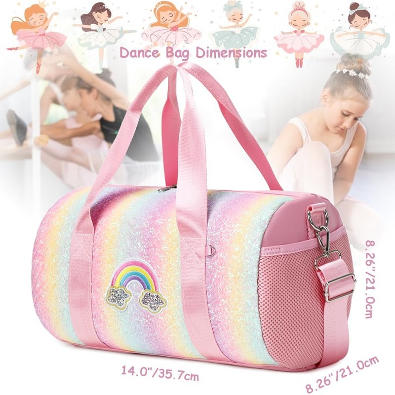 Meisohua Bolsa de Danza para Niñas Bolsa de Ballet Bolsa