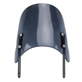 Motorcycle Windshield, Motorcycle Front Windshield Windscreen for Scrambler 400X 2023 to 2024, Motorcycle Wind Deflectors Replacement with Mount Bracket, Easy Installation (Grey)