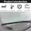 Hsthe Sea 4Pcs 28" Wiper Blade Refills Windscreen Wiper Rubber