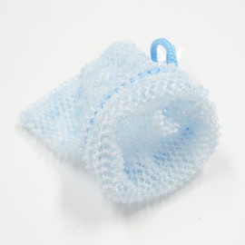 Kokubo 3273 Awawa Soap Net, 3D Mesh Material, Generously Foamed, Blue