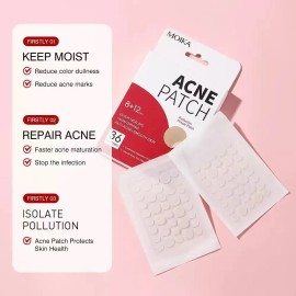 Parche Invisible Para El Acné Con Hidrocoloide Moika