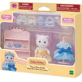 Calico Critters Princess Dress Up Set, Dollhouse Playset with Figure and Accessories