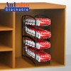 Auledio Stackable Beverage Can Dispenser Rack, Storage Organizer Holder for
