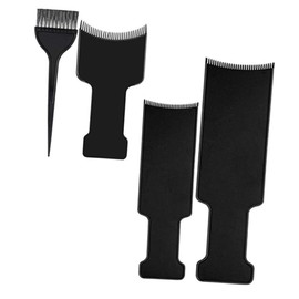 Baluue 4pcs Professional Hair Dyeing Kit Coloring Boards for Highlights and Hair Painting for Salons and Home Use