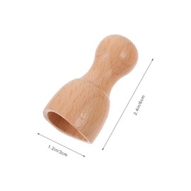 Healeved 2 Wooden Massage Cups Muscle Relaxation Body Massage Tool for Back, Neck and Shoulders, Effective at Home or Travel