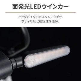 Daytona 10155 D-Light RAY Sequential LED Turn Signal for Motorcycles, Flowing Turn Signal