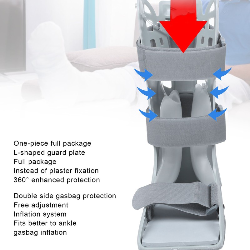Walker Brace Achilles Boot Breathable Short Broken Toe Fracture Foot