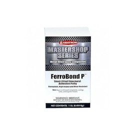 Abatron Ferrobond P Metal Repair Kit - Steel - Filled - Metal Epoxy - Metal Repair Putty and Structural Adhesive - Dark Gray