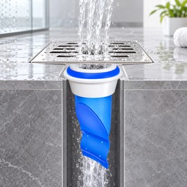 3-Pack One-Way Drain Valve Inserts for Sink & Floor Drains, Silicone Odor and Backflow Control for Kitchen and Bathroom