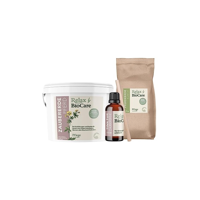 Relax Magic Earth Horse 0.6 kg to Cover Skin Changes