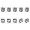 PATIKIL Screw Adapter Sleeve Reduction Nut 10pcs M5*0.8 Male M3*0.5