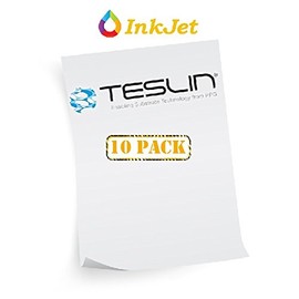 Teslin® Synthetic Paper - for Inkjet Printers - Waterproof - Full Sheet 10 Mil | Pack of 10