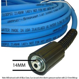 Ultimate Washer 1/4" x 50 ft Pressure Washer Hose Replacement for Greenworks 5202703, 5202702, 5212202, 3100 PSI