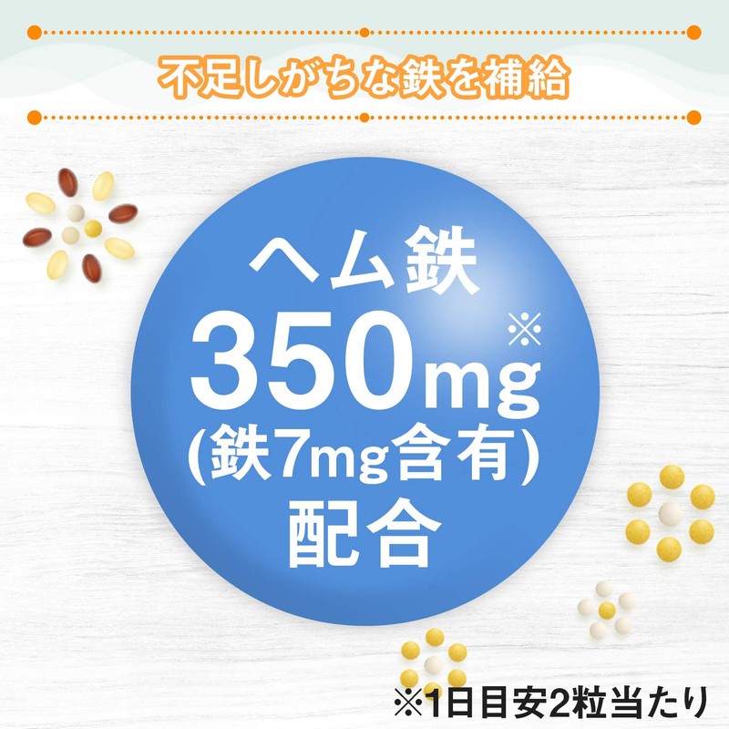 Dear Natura Style Hem Iron x Folic Acid + Vitamin