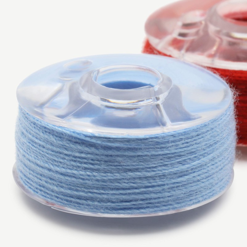 Dritz 950 Bobbins, Class 66, Plastic Pre-Filled, Basic Colors (12-Count)