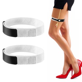 Catheter Leg Bag Straps, 2 PCS Catheter Leg Bag Holder, Fastening Tape Anti Slip Catheter Leg Bag, Catheter Bag Holder, Leg Bag Holder for Catheters, Catheter Strap for Men Women