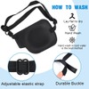 EOUIAV Pack of 2 Single Eye Patch, Adjustable Eye Mask,