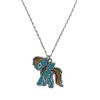 Little Pony Rainbow Dash Charm Pendant Necklace