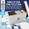 Bundle Set - Premium Short Comic Book Storage Box (3