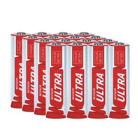 BEVIGOR AA Lithium Batteries 16Pack Ultra, 3500mAh 1.5V Double A Lithium Battery, Longer Lasting AA Batterie for Blink Smart Lock Deadbolt, Aralm System etc High-Tech Devices, Non-Rechargeable