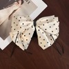Rannyrena Large Chiffon Silk Hair Bow for Women Mesh Big